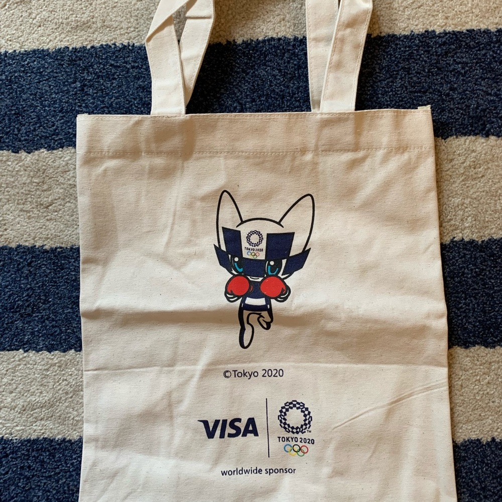 Tokyo 2020 Summer Olympics Tote Bag Miraitowa